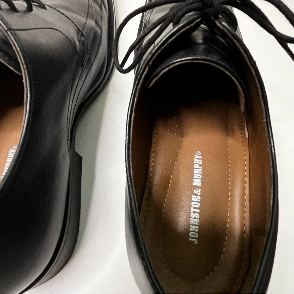 Johnston & Murphy Harding Panel Men's Oxford Dress Shoes Size 12 20-6461